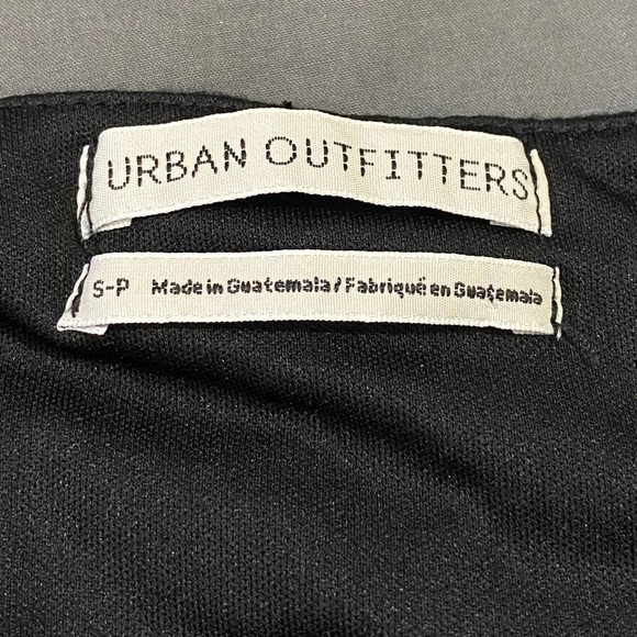 Urban Outfitters Ruched Crop Top, Black, Small - Picture 4 of 6